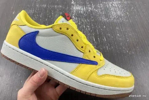 OG DZ4137-700 Travis Canary Jordan SP Scott Low Retro 1 0408